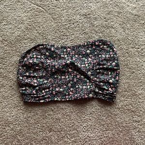 Floral crop top